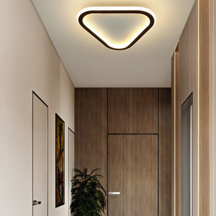 ضوء سقف مثبت بمصابيح LED حديدية هندسية اسكندنافية معاصرة للممر 