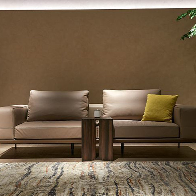 Moderner minimalistischer rechteckiger Holztisch für das Wohnzimmer 
