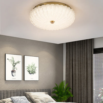 Lumière de plafond LED encastrée en acrylique en acier inoxydable ronde minimaliste moderne pour salon 