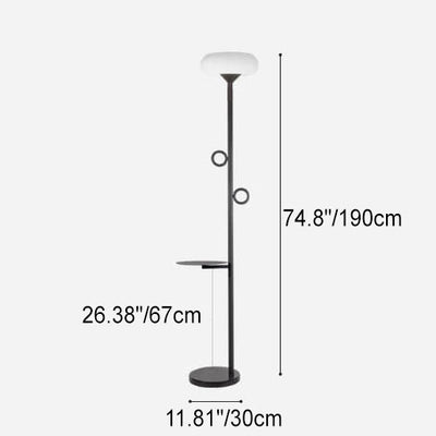 Solar Modern Simplicity Stainless Steel Strip LED Outdoor Standing Floor Lamp For Outdoor Patio