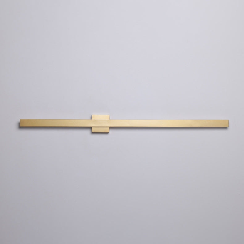 Moderne minimalistische lange Streifen Eisen Acryl LED Wandleuchte Lampe für Wohnzimmer 