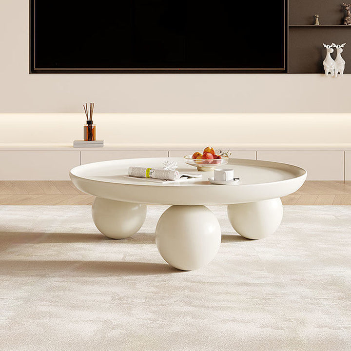 Table basse contemporaine en métal pour salon 