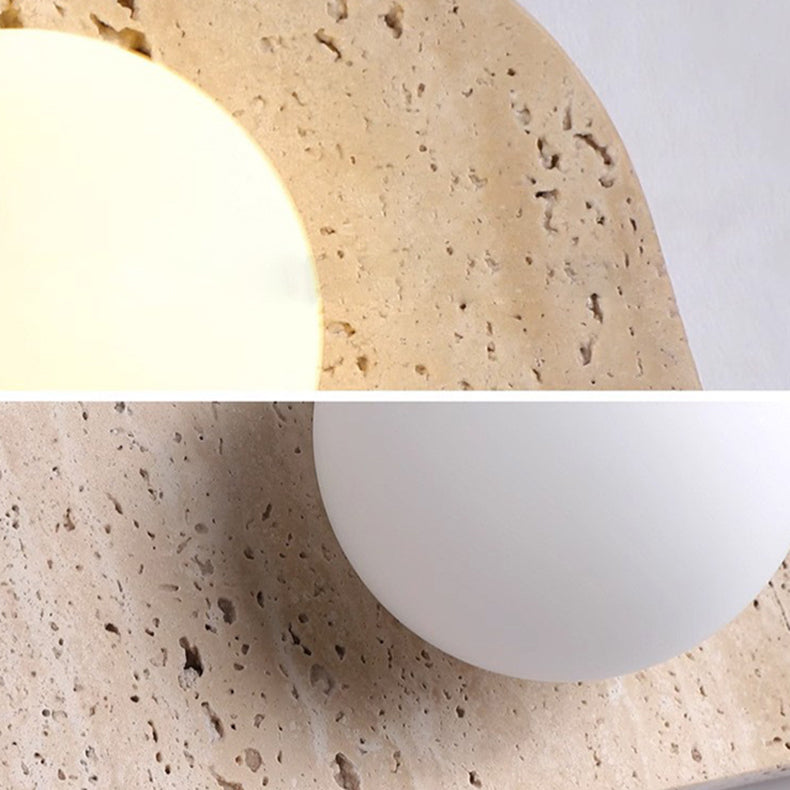Moderne minimalistische rechteckige Steinglas 1/2/3 Licht Wandleuchte Lampe für Schlafzimmer 