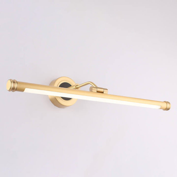 Moderno Lujo Tira Larga Completa de Cobre Acrílico LED Aplique de Pared Lámpara 