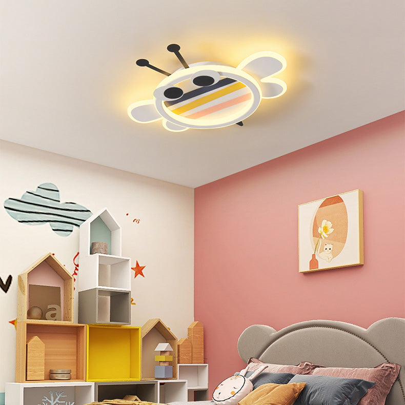 Plafonnier LED en acrylique pour chambre d&