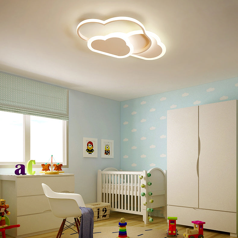 Plafonnier LED en aluminium Creative Color Cloud 