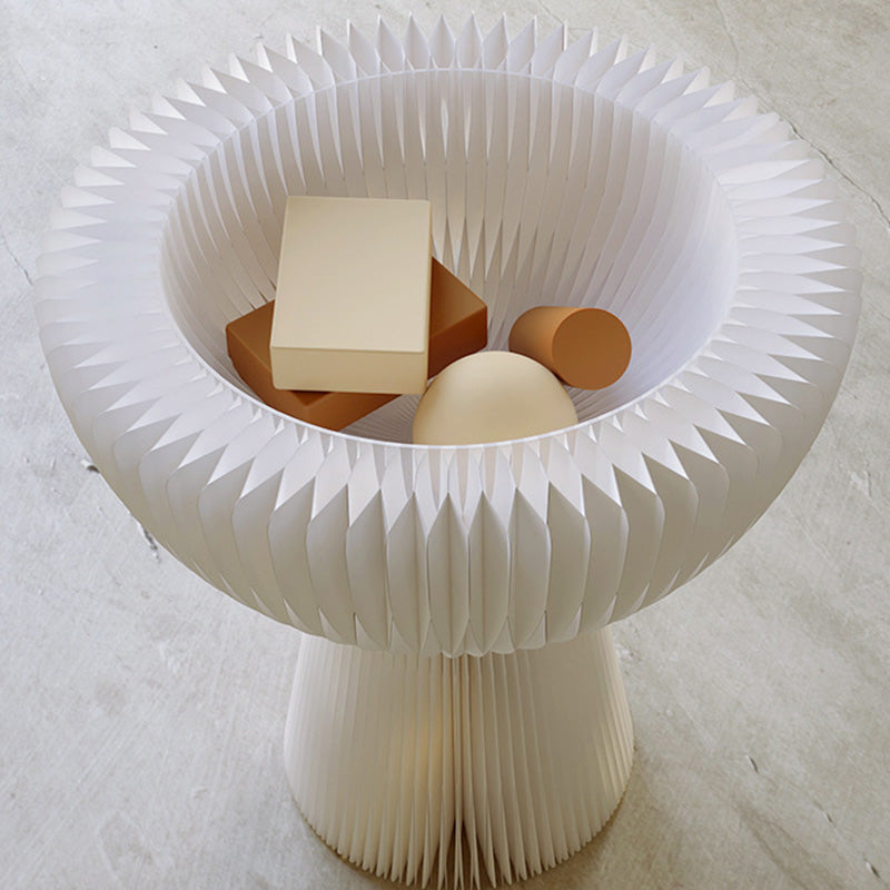 Zeitgenössischer Kreativer Blumenstrauß Form Kraftpapier Acryl Faltbarer Couchtisch Für Wohnzimmer 