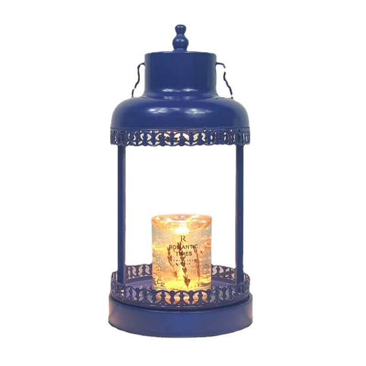 Moderne romantische minimalistische Metallsäule 1-Licht schmelzende Wachstischlampe 