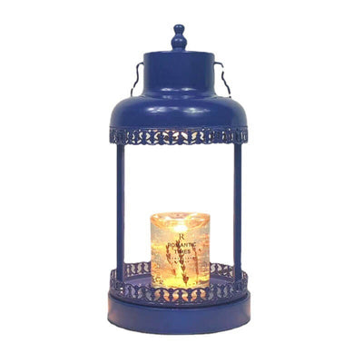 Moderne romantische minimalistische Metallsäule 1-Licht schmelzende Wachstischlampe 
