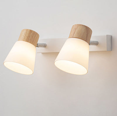 Moderne minimalistische drehbare LED-Wandleuchte