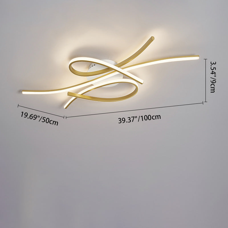 Plafonnier LED en bande d&