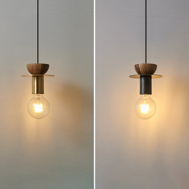 Moderne minimalistische halbrunde Begs Runde Kupfer 1-Licht Pendelleuchte für Wohnzimmer 