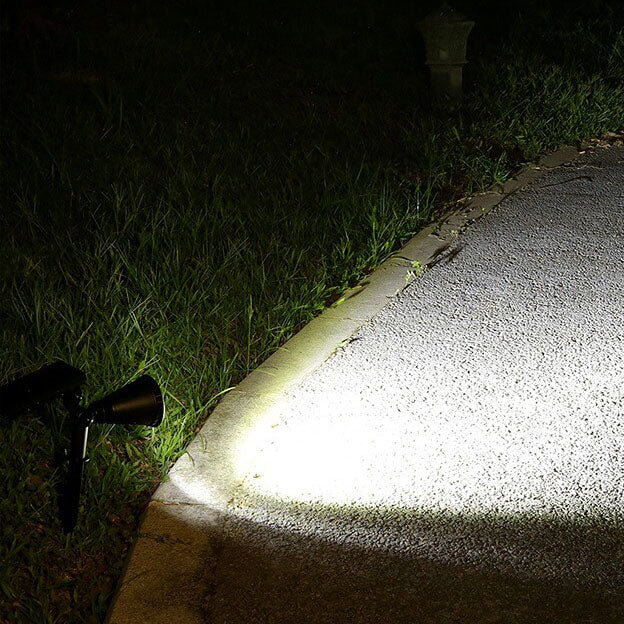 Lumière paysagère à LED rotative en ABS étanche à l&