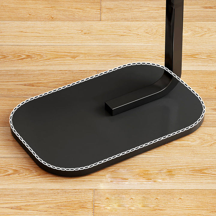 Zeitgenössischer nordischer rechteckiger MDF-Stahl-Couchtisch für das Wohnzimmer 