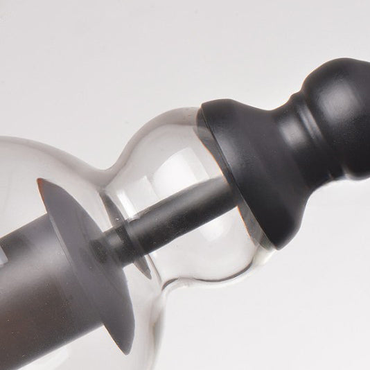Zeitgenössische kreative Glocken Eisen Glas 1-Licht Pendelleuchte für Wohnzimmer 