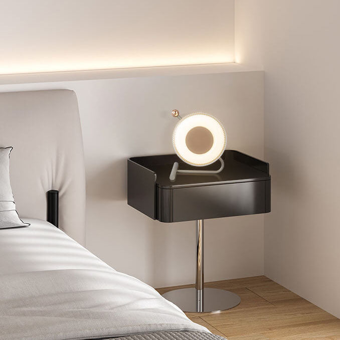 Nordic Light Luxury Round Acrylic LED Decorative Table Lamp
