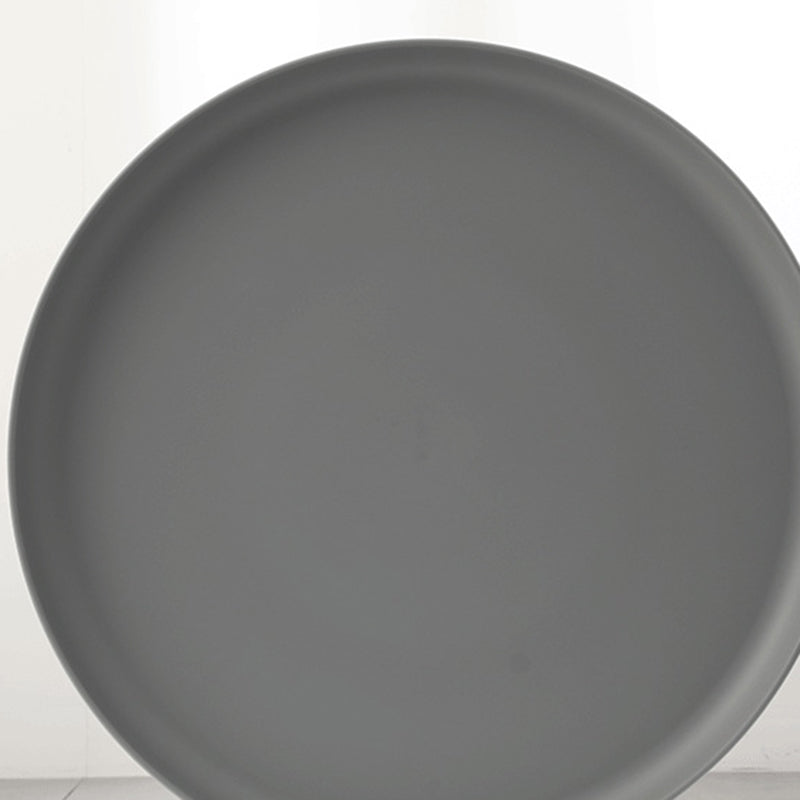 Zeitgenössischer skandinavischer runder Plastiktisch 1-stufig für das Wohnzimmer 