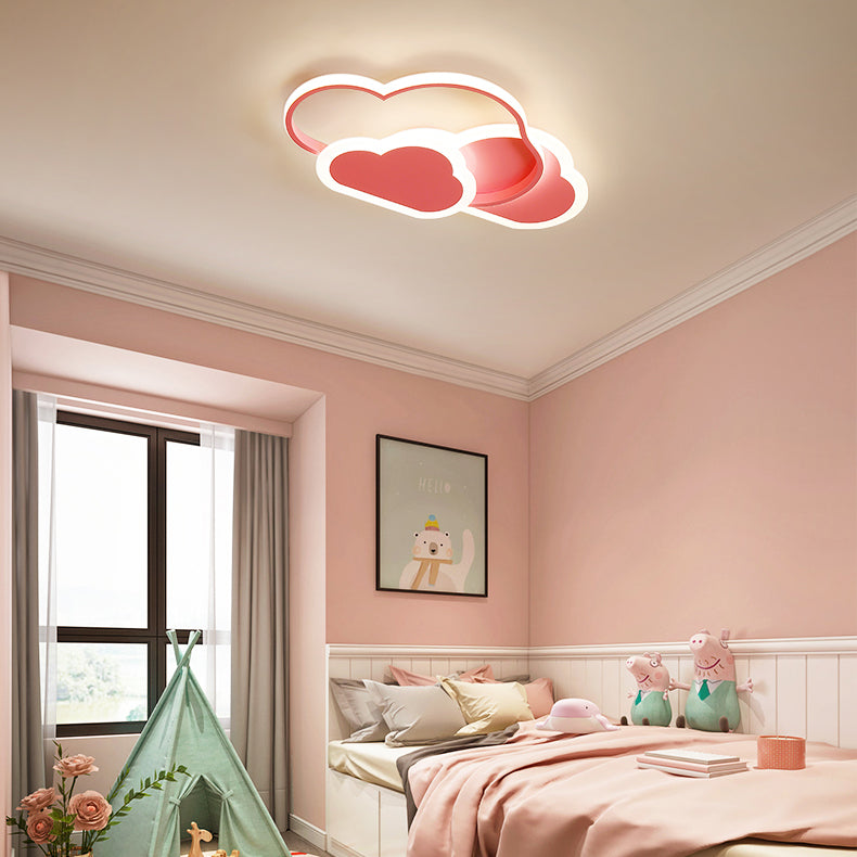 Plafonnier LED en aluminium Creative Color Cloud 
