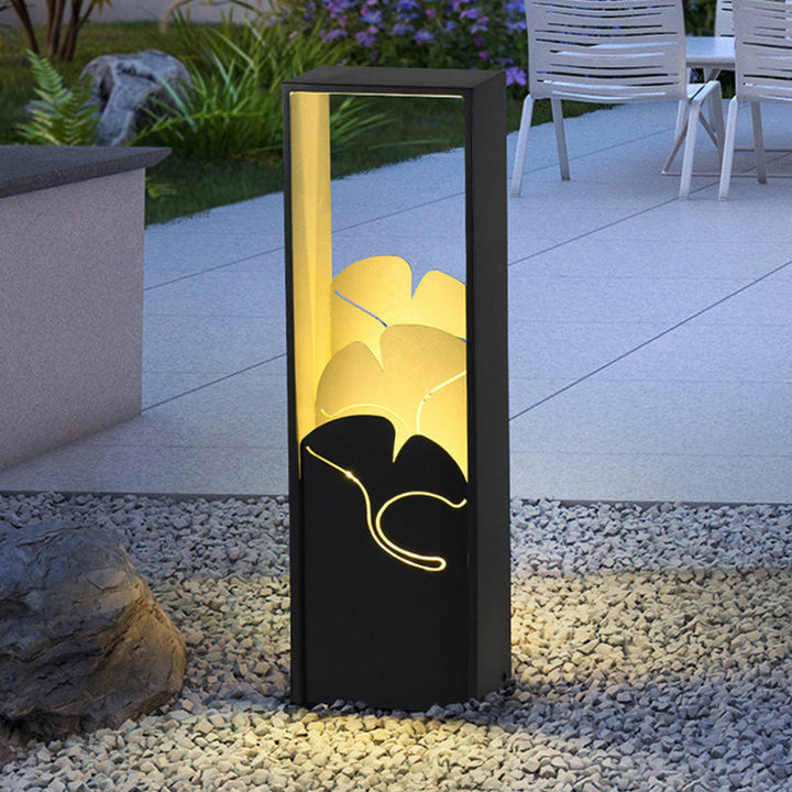 Lampe à LED étanche industrielle contemporaine pour pelouse, lumière de paysage pour patio extérieur 