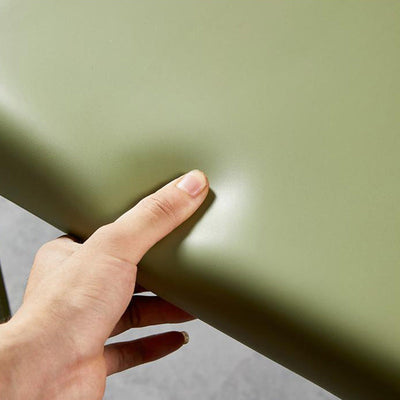Silla de comedor apilable con respaldo de cuero nórdico contemporáneo y acero al carbono para comedor 