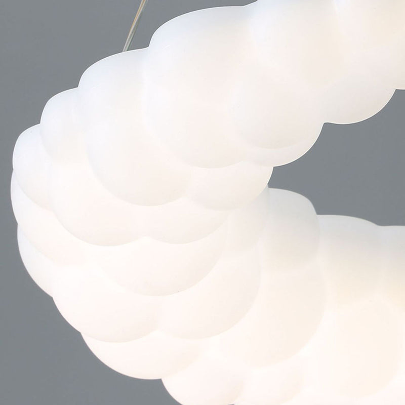 Lámpara colgante LED de hierro minimalista moderna para dormitorio 