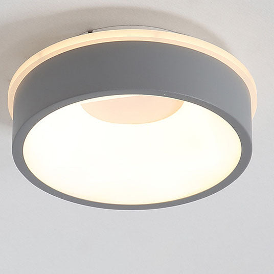 Zeitgenössische Einfachheit Eisen Acryl geometrische Pentagramm LED Unterputz Deckenleuchte für Schlafzimmer 