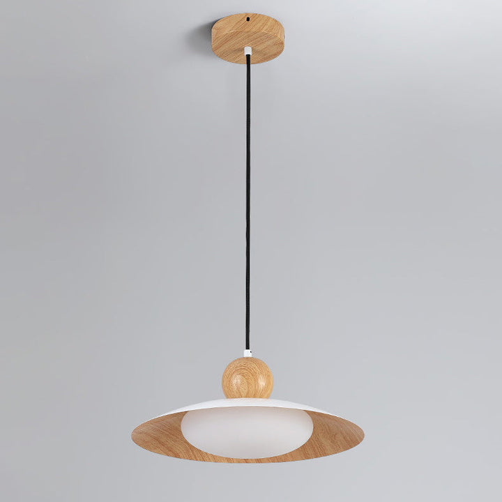 Zeitgenössische skandinavische Eisen PE Acrylglas LED Pendelleuchte für Esszimmer 