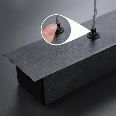 Moderne minimalistische Welle Bogen Aluminium Hardware LED Insel Licht Kronleuchter für Esszimmer 