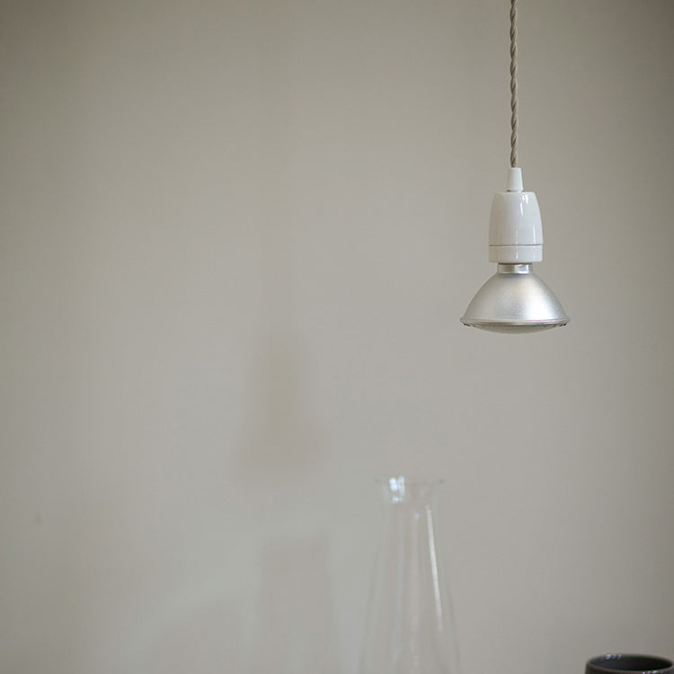 Contemporary Industrial Ceramic Cone 1-Light Pendant Light For Living Room