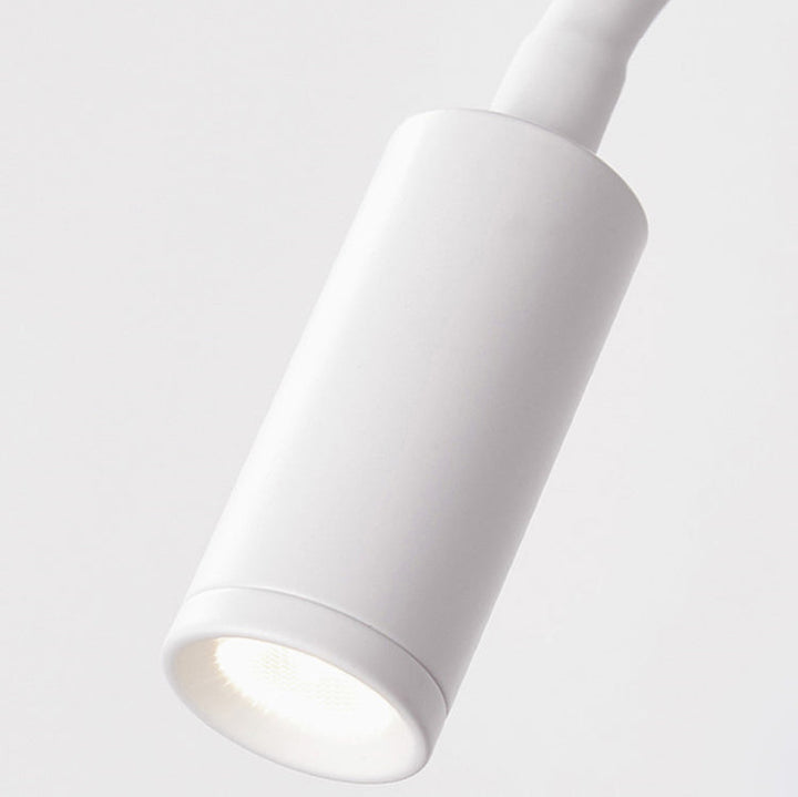 Applique murale LED en fer plié rétractable ronde contemporaine nordique pour salon 