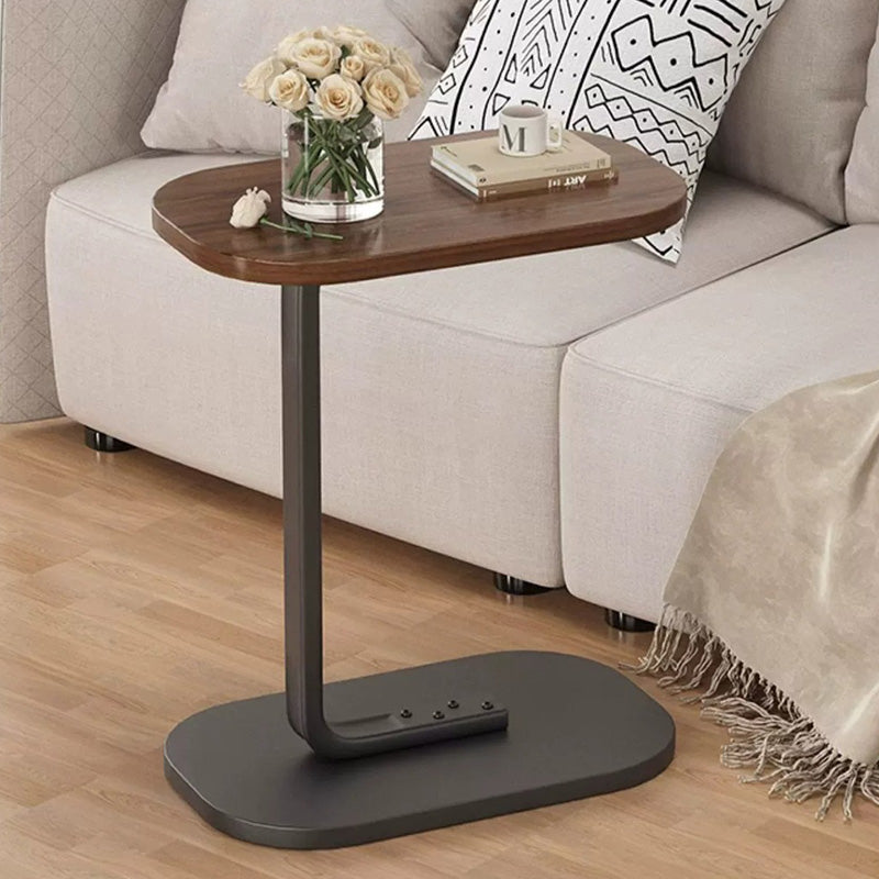 Moderner minimalistischer rechteckiger PVC-Kunststoffpaneel-Beistelltisch für das Wohnzimmer 