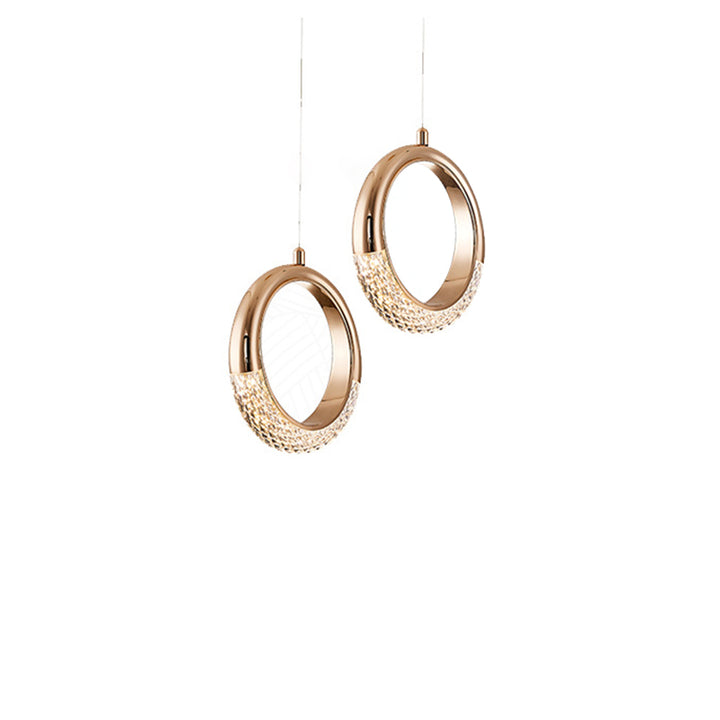 Moderne Acryl Geometrische Kreis 1-Licht LED Pendelleuchte 