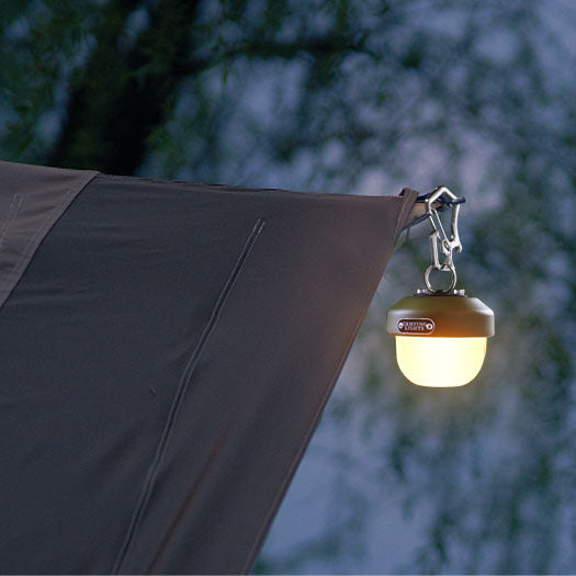 Zeitgenössisches kreatives wasserdichtes Kugel-Metall-PC-LED-Camping-Außenlicht für Außenterrasse 
