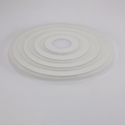 Modern Minimalist Round Iron Acrylic LED Flush Mount Ceiling Light For Bedroom