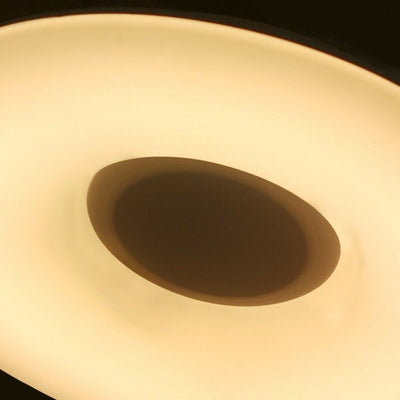 Modern Simple Round Hat Design Hardware LED Ceiling Chandelier
