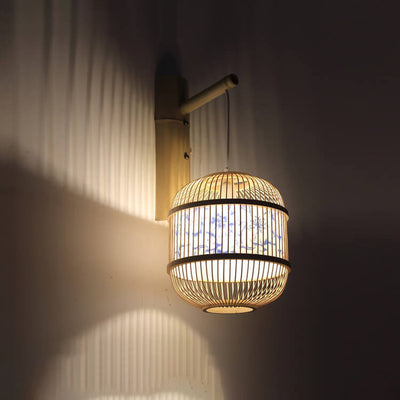 Vintage Tiffany gefärbte florale Glaskuppel 1-Licht Wandleuchte Lampe 