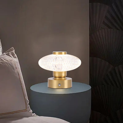 Nordic Creative Mushroom USB Charging Acrylic LED Table Lamp