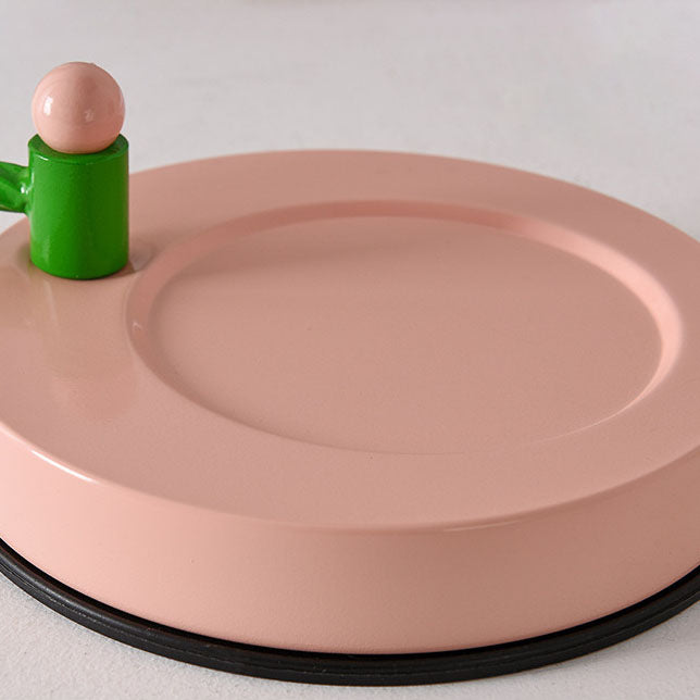 Moderne kreative Hardware Tischlampe in Blumenform mit 1 Licht für schmelzendes Wachs 