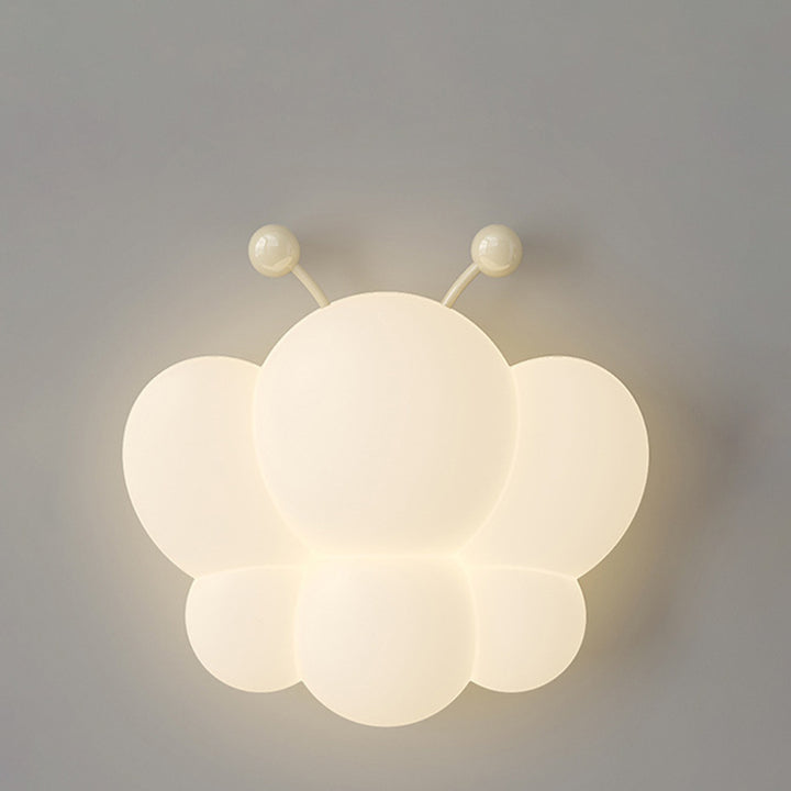 Plafonnier LED en fer PE abeille à montage affleurant pour chambre à coucher, simplicité moderne 