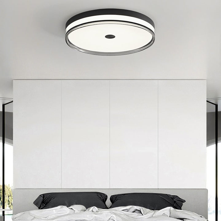 Moderne unbedeutende runde Metallacryl-LED-Deckenleuchte für Schlafzimmer 