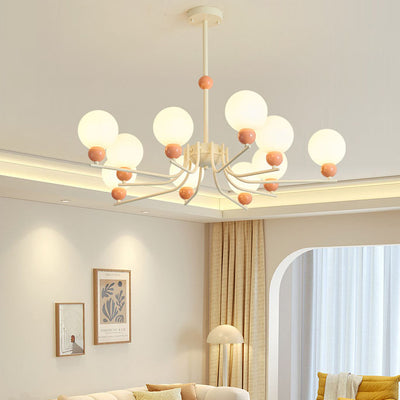 Modern Simplicity Hardware Magic Beans 5/10-Light Chandelier For Living Room