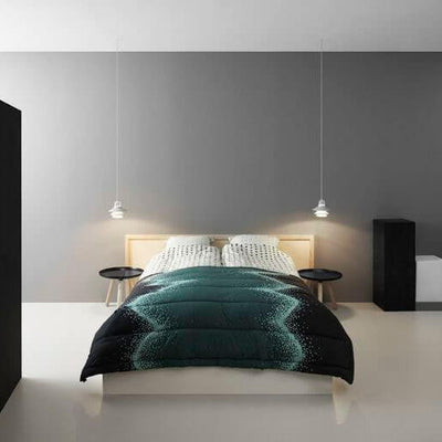 Nordic Minimalist Multi-Layer Cone Glass Hardware 1-Light Pendant Light