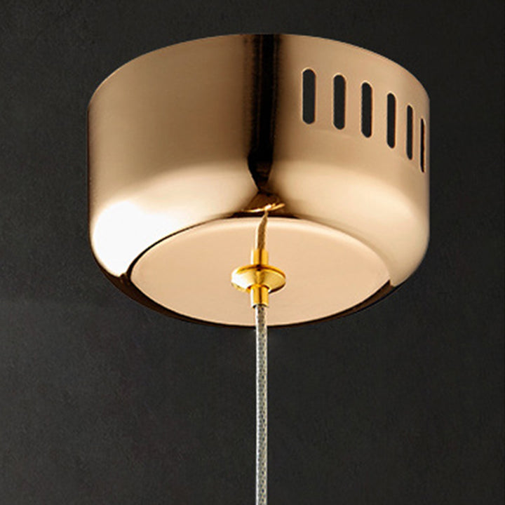 Moderne Acryl Geometrische Kreis 1-Licht LED Pendelleuchte 