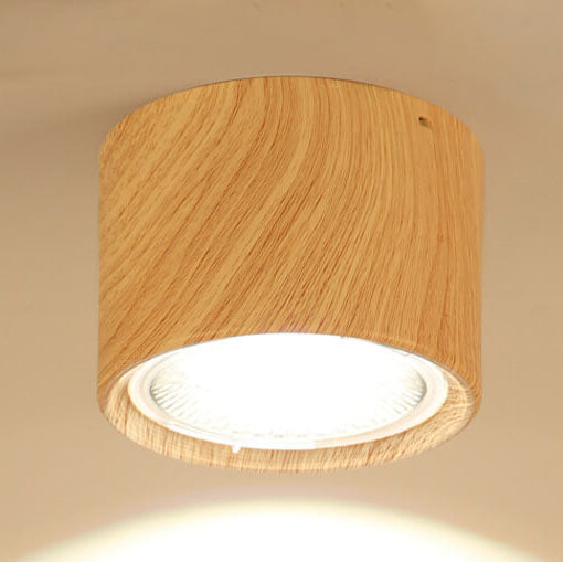 Projecteur cylindrique nordique LED plafonnier encastré 