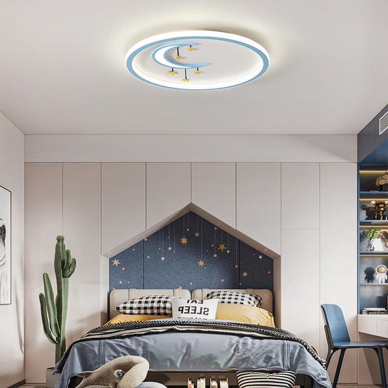 Plafonnier LED en acrylique pour chambre d&