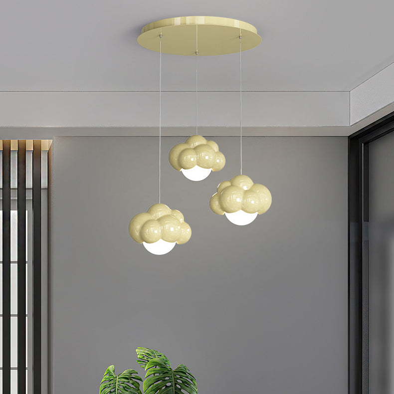 Traditioneller französischer Kronleuchter aus Eisenharz mit Traubendesign und 1/3 Lichtern für das Wohnzimmer 