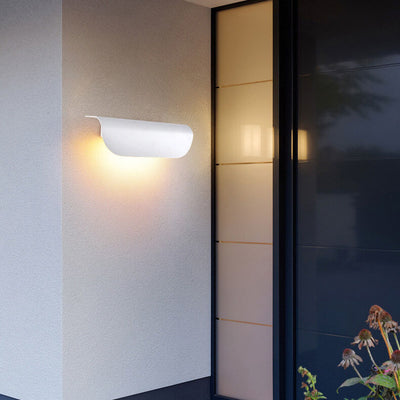Lámpara de Aplique de Pared LED de Tira Larga de Aluminio Simple Impermeable para Exteriores 