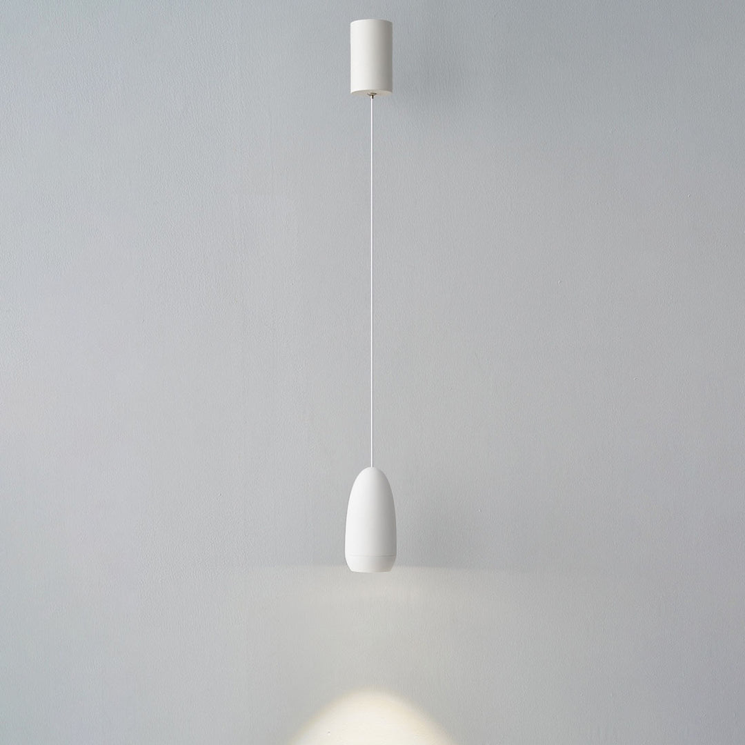 Modern Minimalist Aluminum Bullet Design LED Pendant Light For Living Room