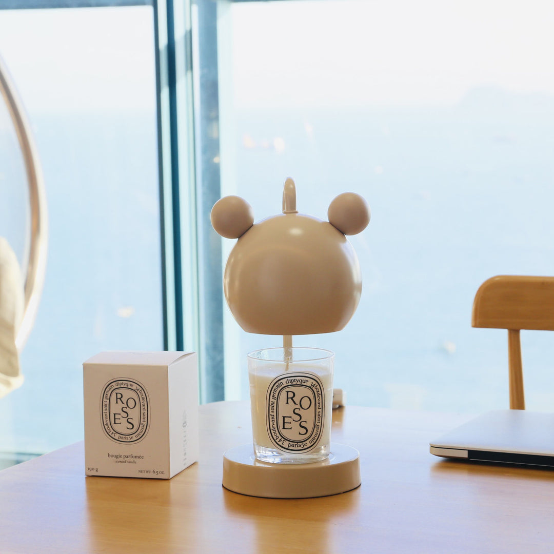 Moderne Cartoon-Maus-Hardware Aromatherapie Schmelzwachs 1-Licht Tischlampe 
