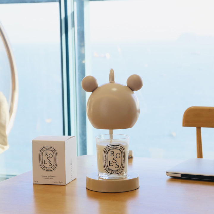 Moderne Cartoon-Maus-Hardware Aromatherapie Schmelzwachs 1-Licht Tischlampe 